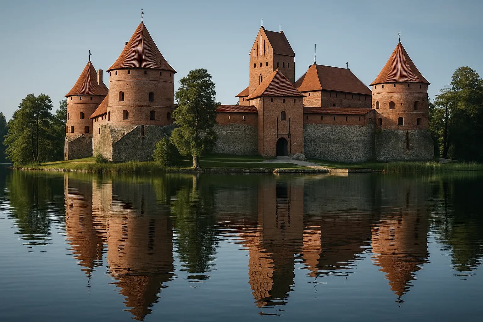 Historia zamku w Trokach: obronna perła Litwy